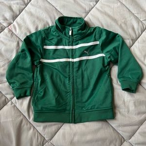 Puma Green Tracksuit Jacket
